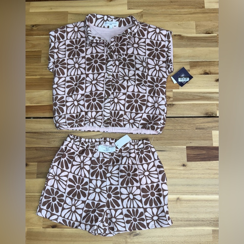 Grayson threads 100% cotton girls set 10/12
